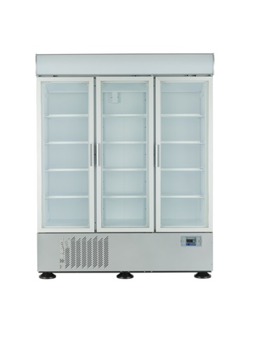 3 Doors Glass Refrigerator