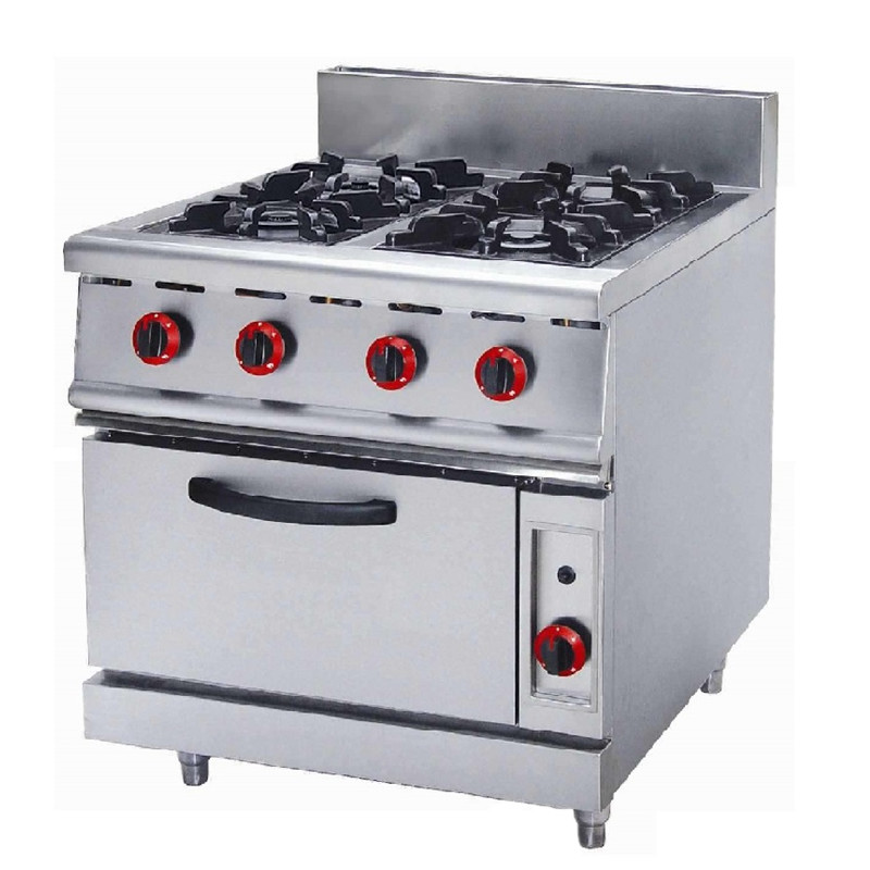 Gas range 4 burners with oven ACE